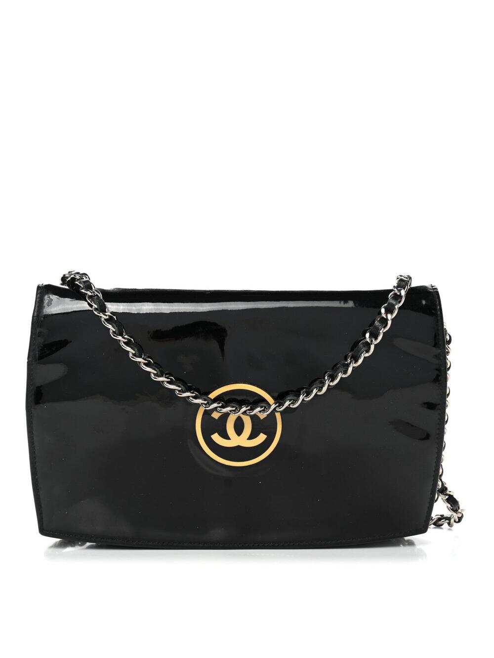 Chanel Patent Cc Compact Wallet On #258419C92B